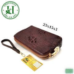 Clutch kẹp nách nam da cá sấu cao cấp CH01