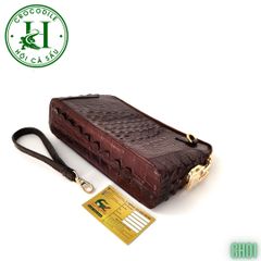 Clutch kẹp nách nam da cá sấu cao cấp CH01