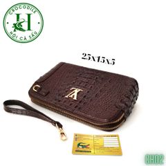 Clutch kẹp nách nam da cá sấu cao cấp CH02