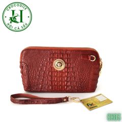 Clutch kẹp nách nam da cá sấu cao cấp CH03