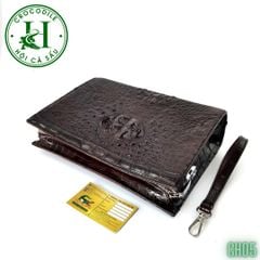 Clutch kẹp nách nam da cá sấu cao cấp CH05