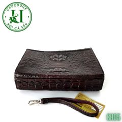 Clutch kẹp nách nam da cá sấu cao cấp CH05