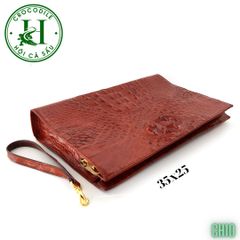 Clutch kẹp nách nam da cá sấu cao cấp CH10