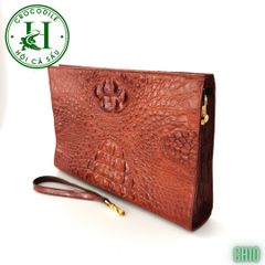 Clutch kẹp nách nam da cá sấu cao cấp CH10