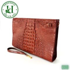 Clutch kẹp nách nam da cá sấu cao cấp CH10