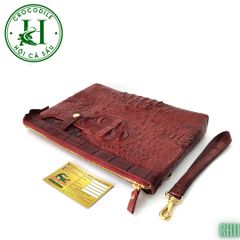 Clutch kẹp nách nam da cá sấu cao cấp CH11