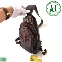 Túi đeo chéo nam da cá sấu cao cấp DC01