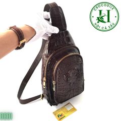 Túi đeo chéo nam da cá sấu cao cấp DC01