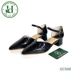 Giày nữ cao gót da cá sấu cao cấp GCS68