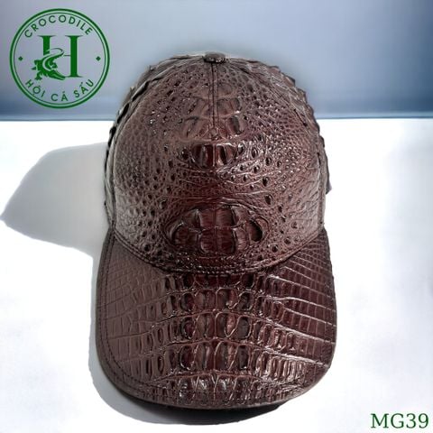 Nón lưỡi trai da cá sấu thật cao cấp MG39