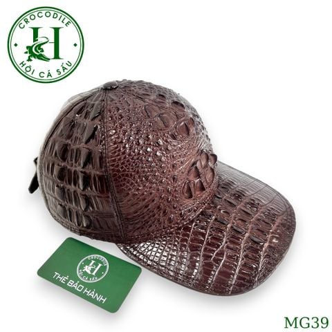 Nón lưỡi trai da cá sấu thật cao cấp MG39