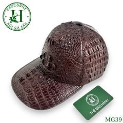 Nón lưỡi trai da cá sấu thật cao cấp MG39