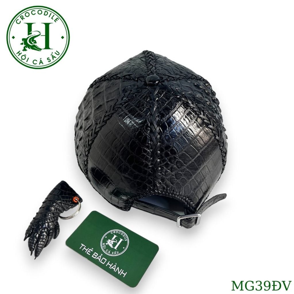 Nón lưỡi trai da cá sấu thật cao cấp MG39DV