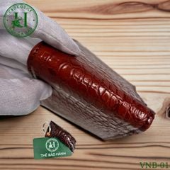 Ví nam phom ngang da bụng cá sấu cao cấp - VNB