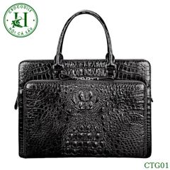 Cặp táp công sở da gù cá sấu cao cấp CTG01