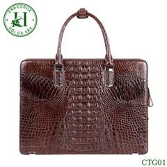 Cặp táp công sở da gù cá sấu cao cấp CTG01