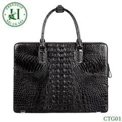 Cặp táp công sở da gù cá sấu cao cấp CTG01