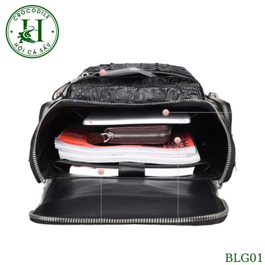 Balo da gù cá sấu cao cấp BLG01