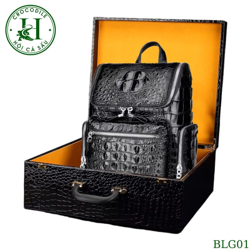 Balo da gù cá sấu cao cấp BLG01