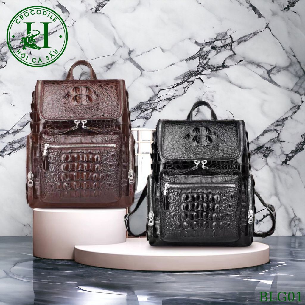 Balo da gù cá sấu cao cấp BLG01