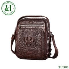 Túi chéo da cá sấu cao cấp TCG01