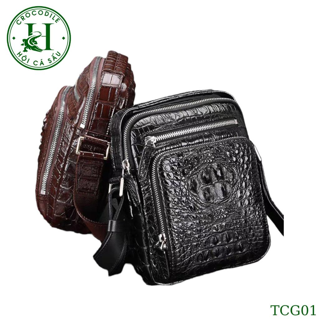 Túi chéo da cá sấu cao cấp TCG01