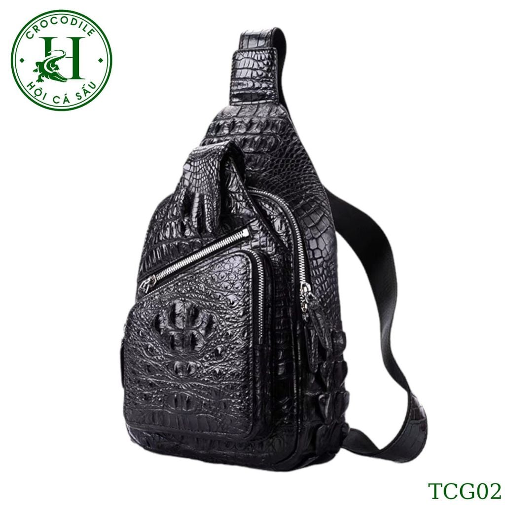 Túi chéo da cá sấu cao cấp TCG02