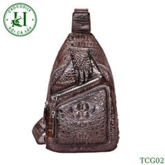 Túi chéo da cá sấu cao cấp TCG02