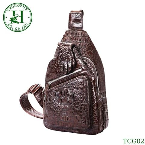 Túi chéo da cá sấu cao cấp TCG02