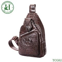 Túi chéo da cá sấu cao cấp TCG02
