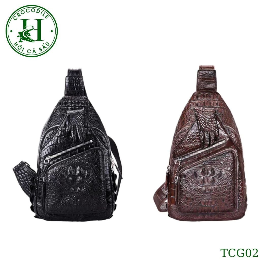 Túi chéo da cá sấu cao cấp TCG02
