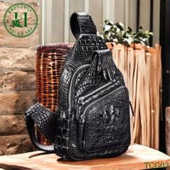 Túi chéo da cá sấu cao cấp TCG02