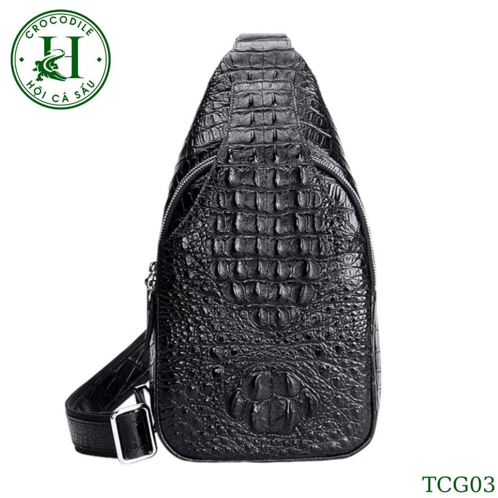 Túi chéo da cá sấu cao cấp TCG03