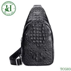 Túi chéo da cá sấu cao cấp TCG03