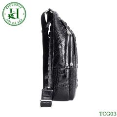 Túi chéo da cá sấu cao cấp TCG03