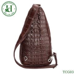 Túi chéo da cá sấu cao cấp TCG03