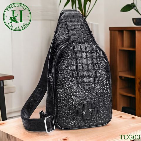 Túi chéo da cá sấu cao cấp TCG03