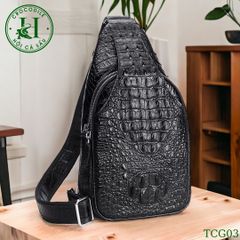 Túi chéo da cá sấu cao cấp TCG03