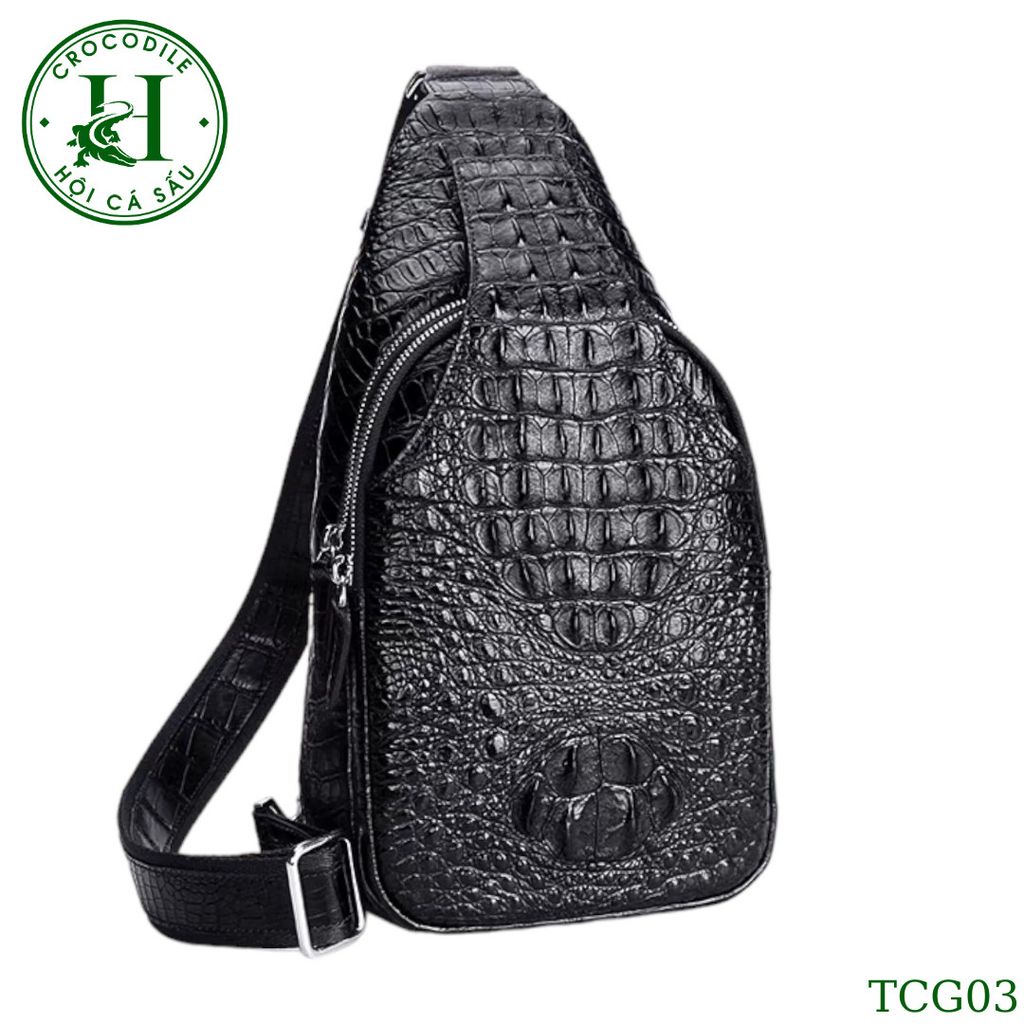 Túi chéo da cá sấu cao cấp TCG03