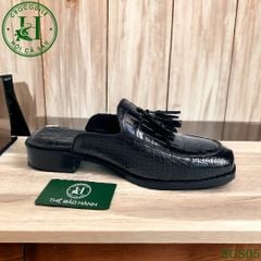 SCS05 – Giày sục da cá sấu thật thủ công | Thoải mái & đẳng cấp cho mùa hè