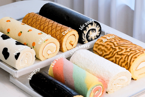 LỚP BÁNH BÔNG LAN CUỘN NÂNG CAO