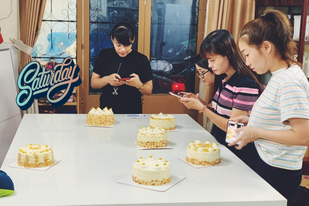 LỚP BÁNH KEM BẮP