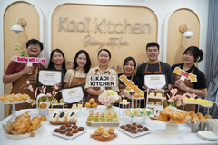 LỚP BÁNH PHÔ MAI NƯỚNG KIM SA