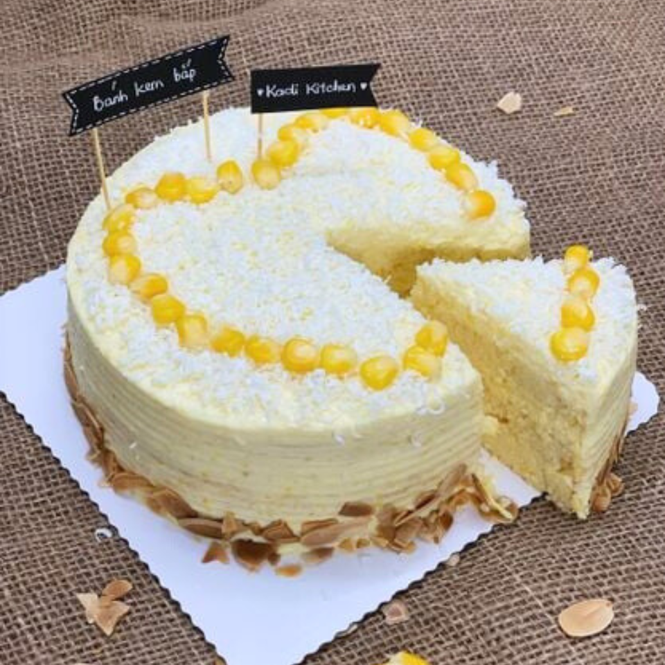 Bánh kem bắp 1