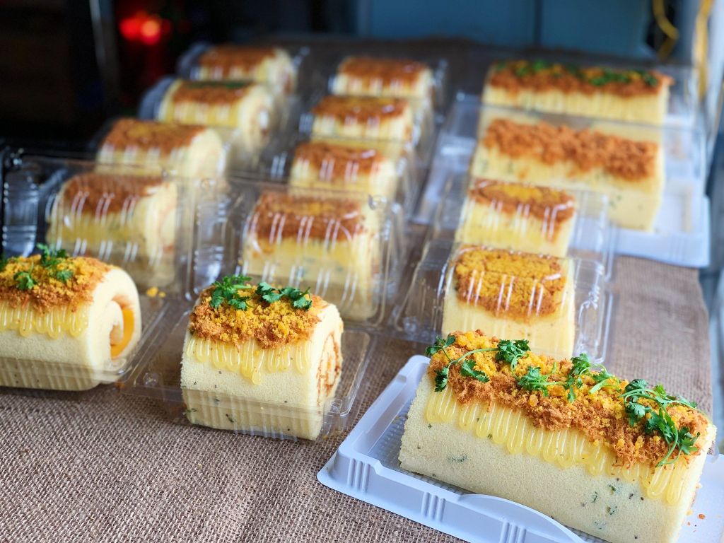 Bông lan cuộn Đài Loan