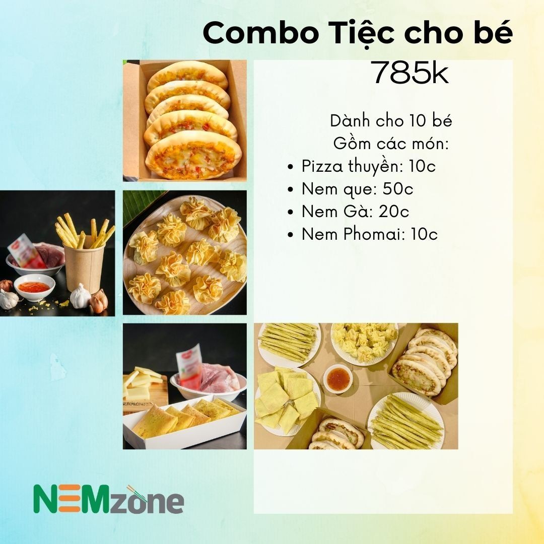  Combo Tiệc cho Bé 