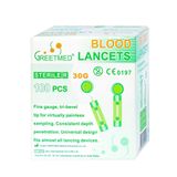  Kim lấy máu Blood Lancets Greetmed dùng cho máy đo đường huyết (30g) 