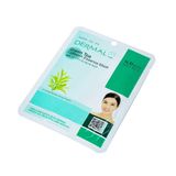  Mặt nạ Dermal Green Tea Collagen Essence Mask hỗ trợ nuôi dưỡng, kháng khuẩn cho da (23g) 