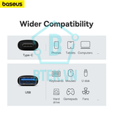  Đầu chuyển OTG Type C to USB 3.1 tốc độ cao Baseus Ingenuity Series Mini OTG Gen2 (Type-C to USB-A 3.1 Full Size, 10Gbps High speed OTG for Laptop/ Macbook/ iPad/Tablet/ Smartphone) 