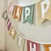 Dây treo chữ trang trí sự kiện, sinh nhật/ DIY Fabric Happy Birthday, Event